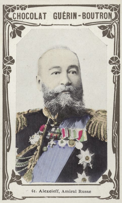 Alexeieff, Amiral Russe (barevná fotografie) od French School