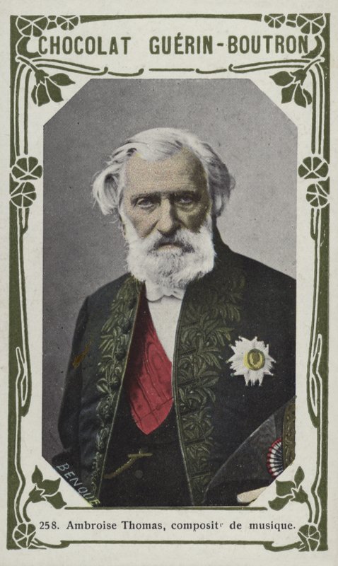 Ambroise Thomas, hudební skladatel (barevné foto) od French School