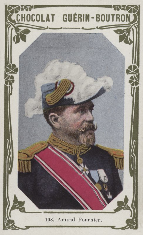 Amiral Fournier (barevná fotografie) od French School
