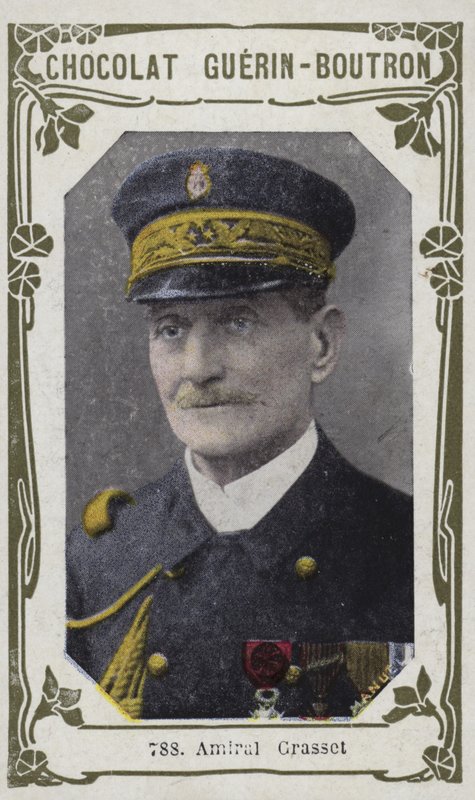 Amiral Grasset (barevná fotografie) od French School