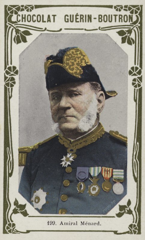 Amiral Menard (barevná fotografie) od French School