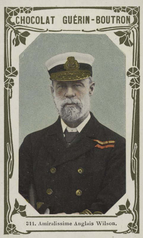 Britský admirál Wilson (barevná fotografie) od French School