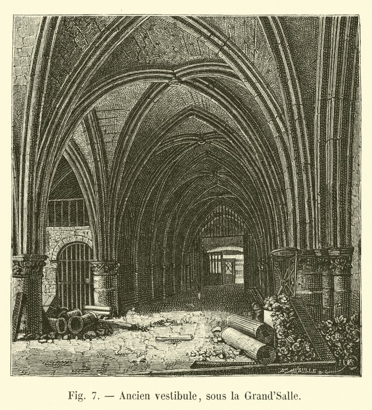 Starý vestibul, pod GrandSalle od French School