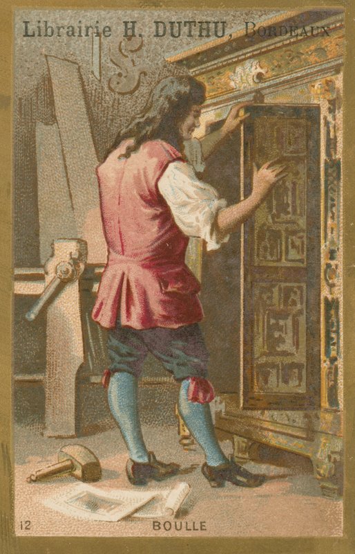 Andre Charles Boulle (1642-1732), francouzský truhlář od French School