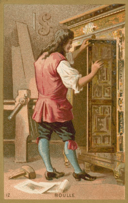 Andre Charles Boulle, francouzský truhlář od French School