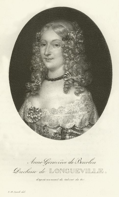 Anne-Geneviève de Bourbon, vévodkyně z Longueville od French School