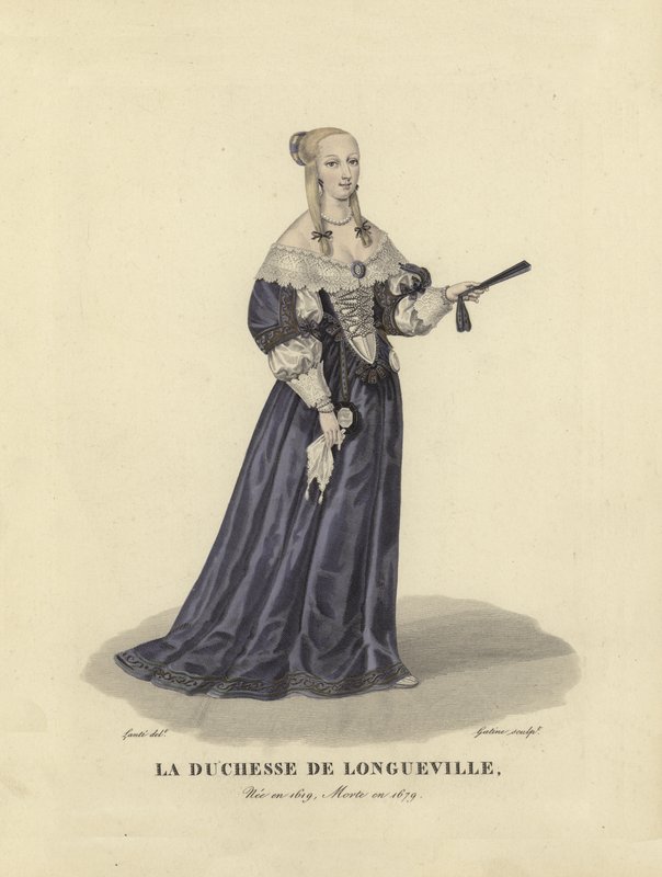 Anne Genevieve de Bourbon, vévodkyně z Longueville od French School