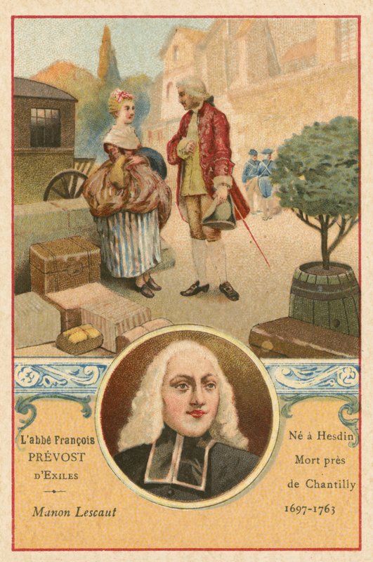 Antoine Francois Prevost, francouzský romanopisec od French School