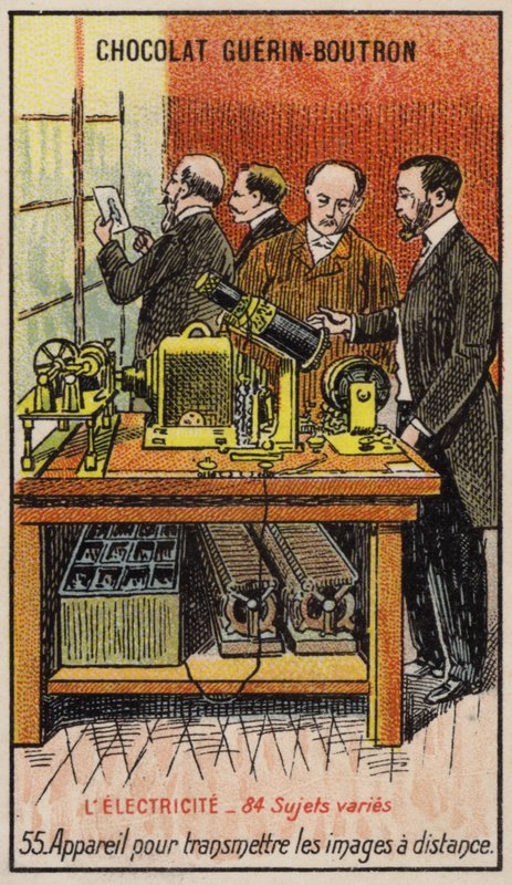Zařízení pro přenos obrazu na dálku (chromolitho) od French School