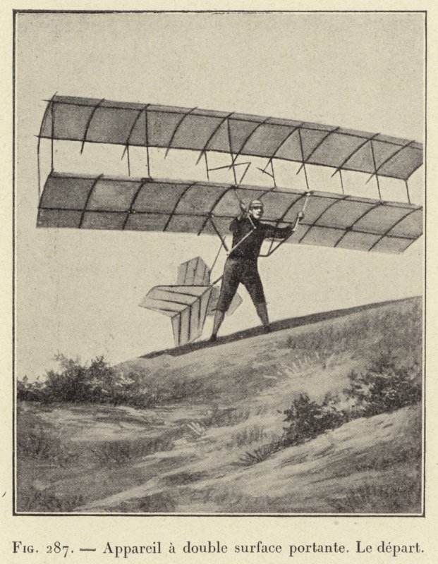 Přístroj s dvojitou nosnou plochou, Odjezd (rytí) od French School