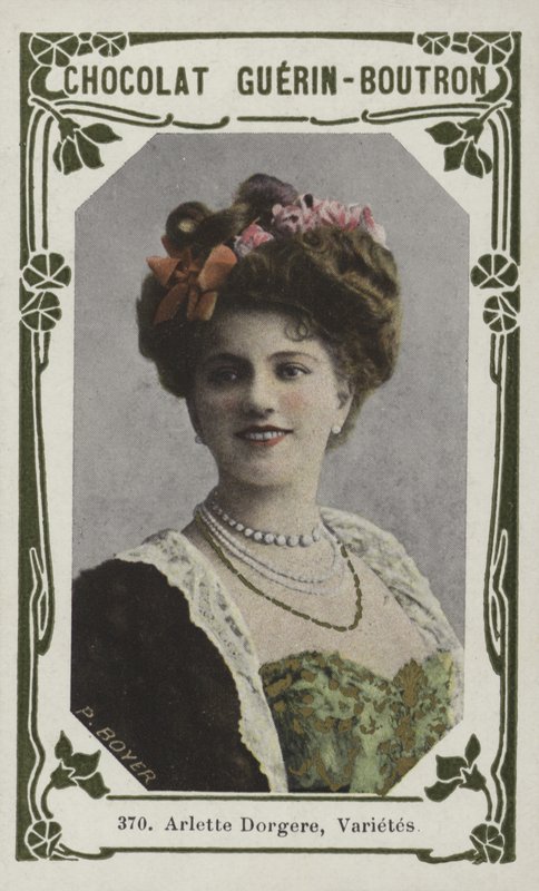 Arlette Dorgere, Varietes (barevné foto) od French School
