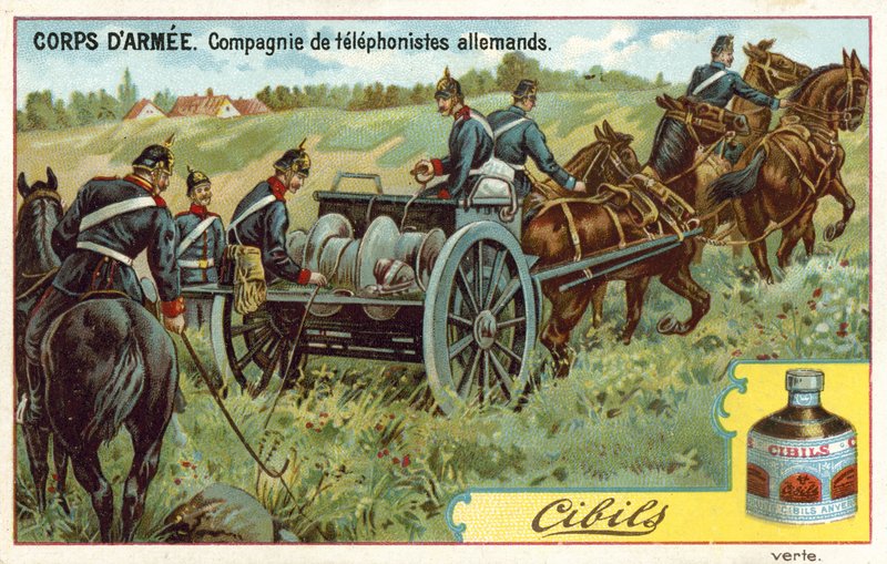 armádní sbor - německá telefonní společnost od French School