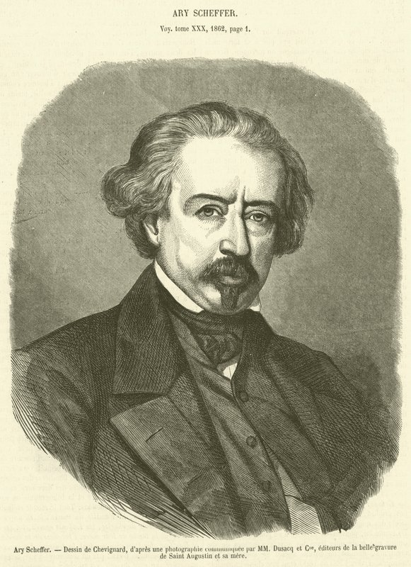 Ary Scheffer (rytina) od French School