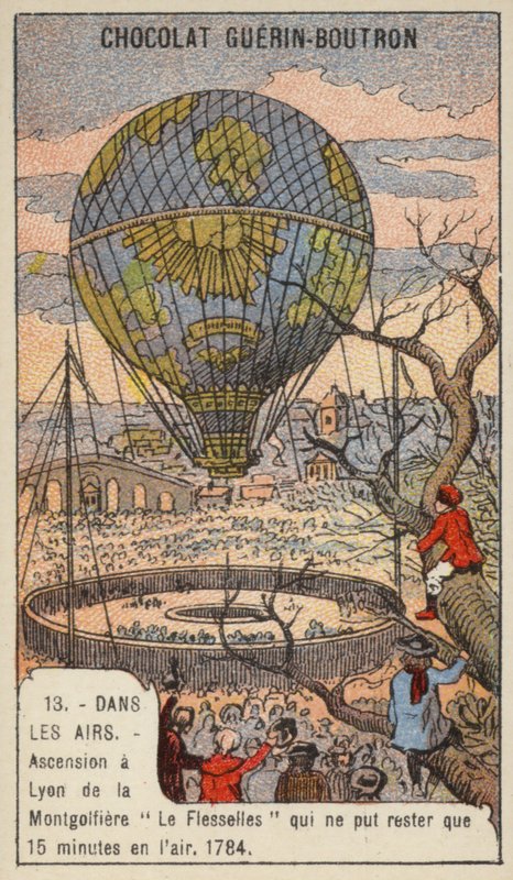 Výstup na balon Le Flesselles, Lyon, Francie od French School