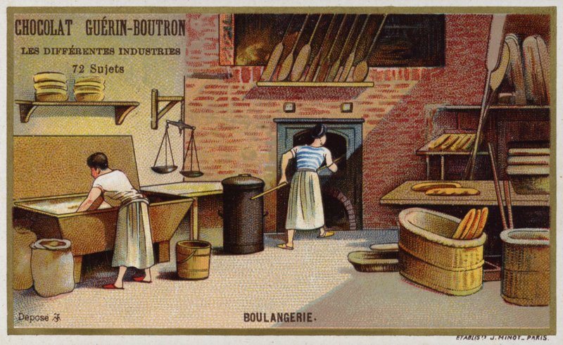 Pekárna (chromolitho) od French School