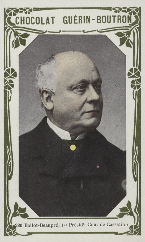 Ballot-Beaupre, první prezident kasačního soudu (barevné fotografie) od French School