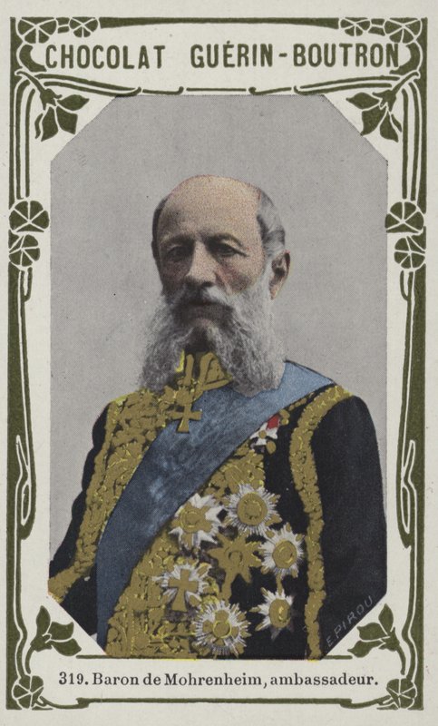 Baron de Mohrenheim, velvyslanec (barevné foto) od French School
