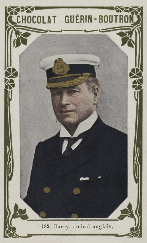 Barry, britský admirál (barevná fotografie) od French School