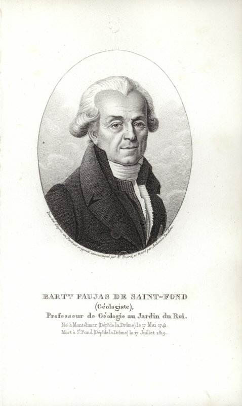 Bartoloměje Faujase ze Saint-Fondu od French School