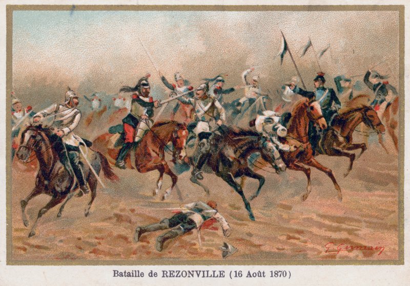 Bitva o Rezonville od French School