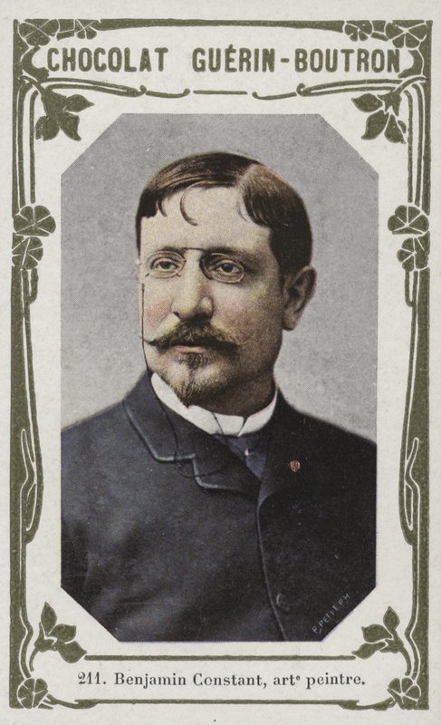Benjamin Constant, malíř (barevné foto) od French School