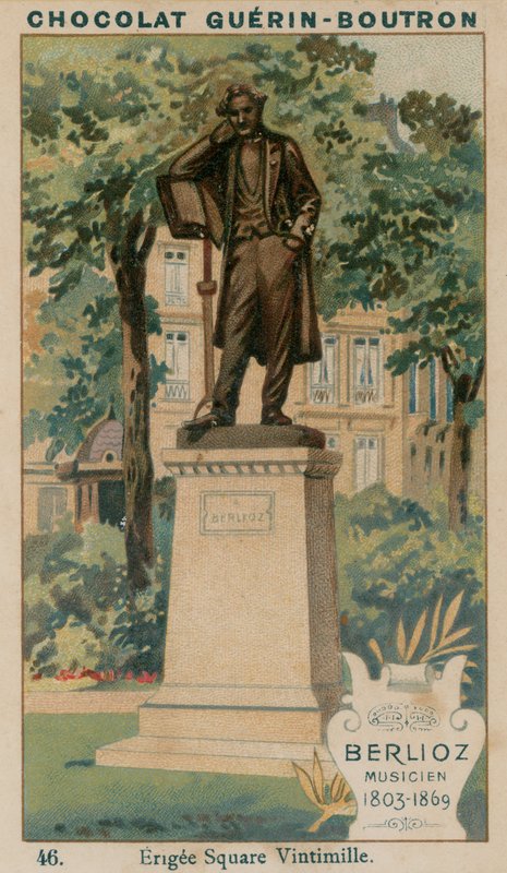 Berlioz, hudebník, 1803-1869, Erigee Square Ventimiglia od French School