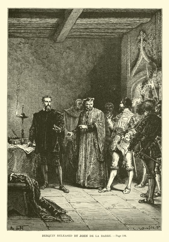 Berquin propuštěn John de la Barre od French School