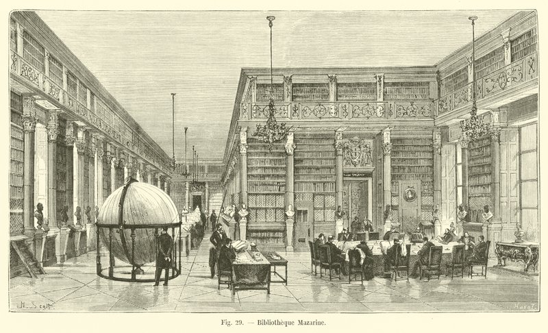 Knihovna Mazarine od French School