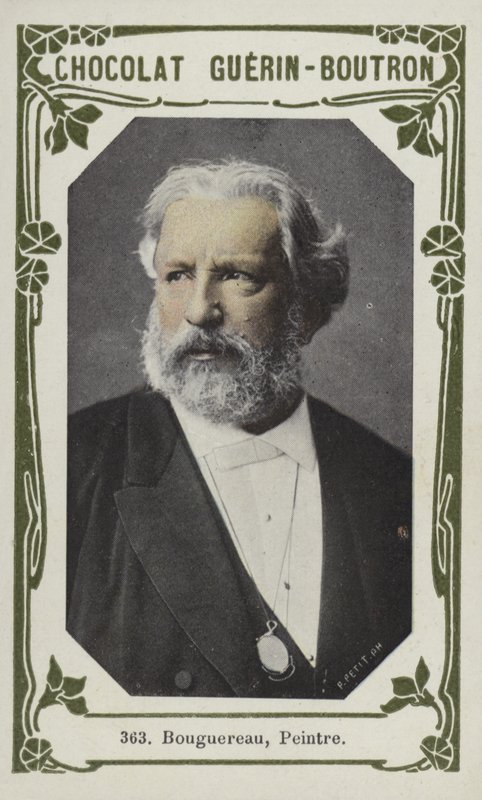 Bouguereau, malíř (barevné foto) od French School