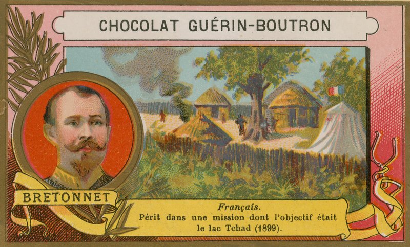 Bretonnet, francouzský voják a průzkumník 19. století od French School