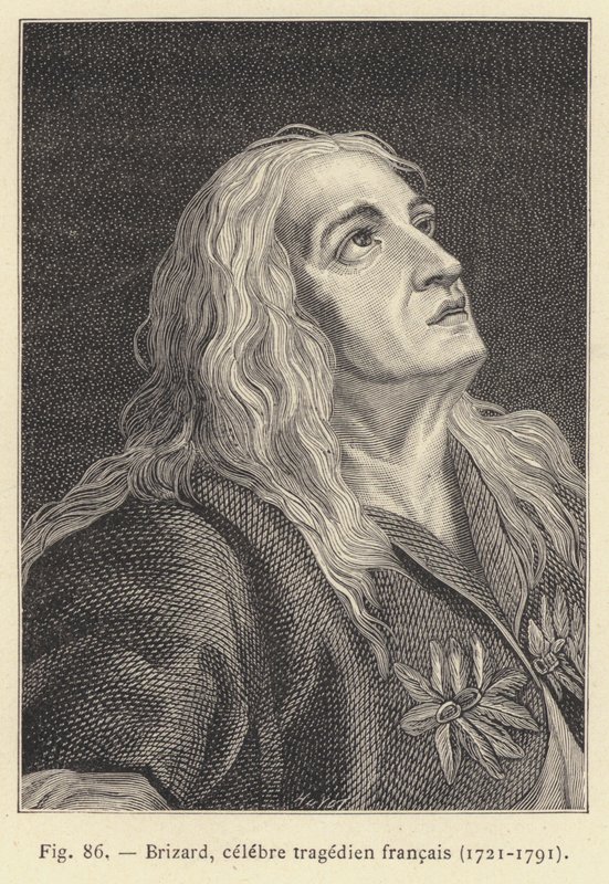 Brizard, slavný francouzský tragéd od French School