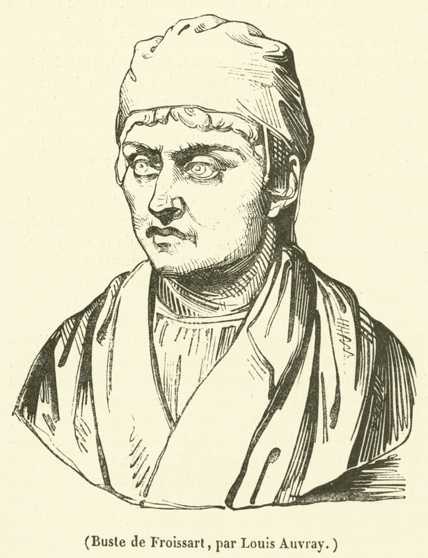 Froissartova busta (rytina) od French School