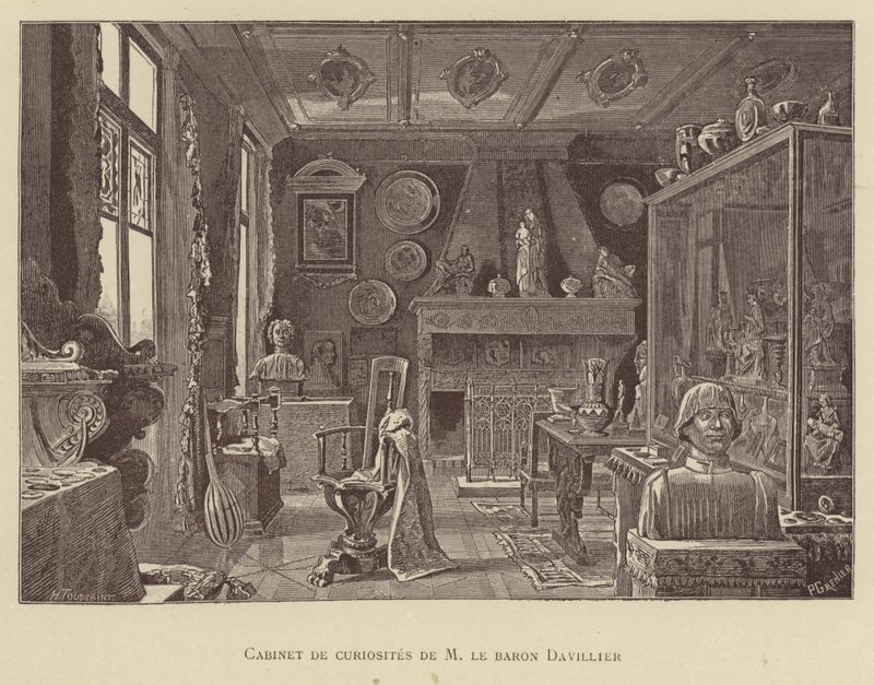 Kabinet kuriozit barona Davilliera od French School