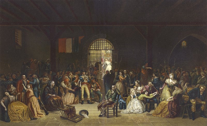 Výzva pro poslední oběti teroru ve věznici St Lazare, Francouzská revoluce, 1794 od French School