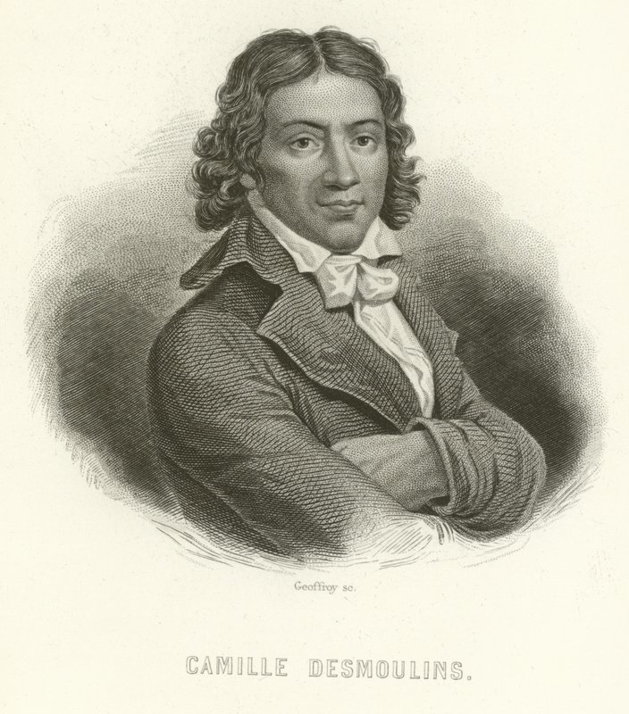 Camille Desmoulins od French School