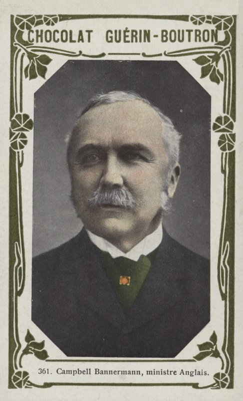 Campbell Bannerman, britský ministr (barevné foto) od French School
