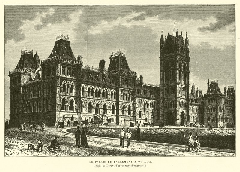 Kanadský parlament, Ottawa od French School