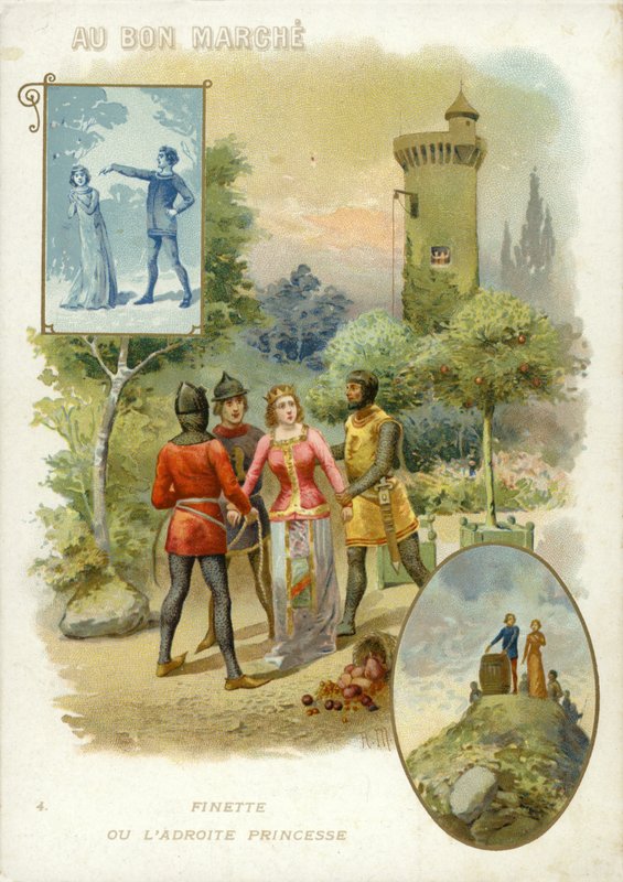 Chytání princezny. od French School