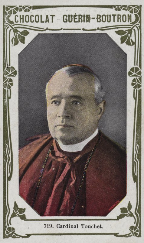 Cardinal Touchet (barevná fotografie) od French School