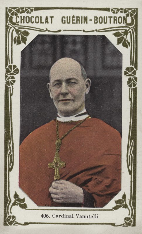 Kardinál Vanutelli (barevná fotografie) od French School