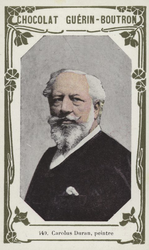 Carolus Duran, malíř (barevné foto) od French School