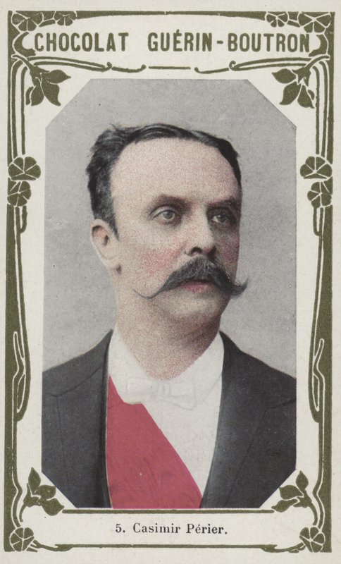 Casimir Perier (barevná fotografie) od French School