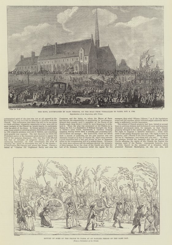 Stoleté výročí francouzské revoluce (rytina) od French School