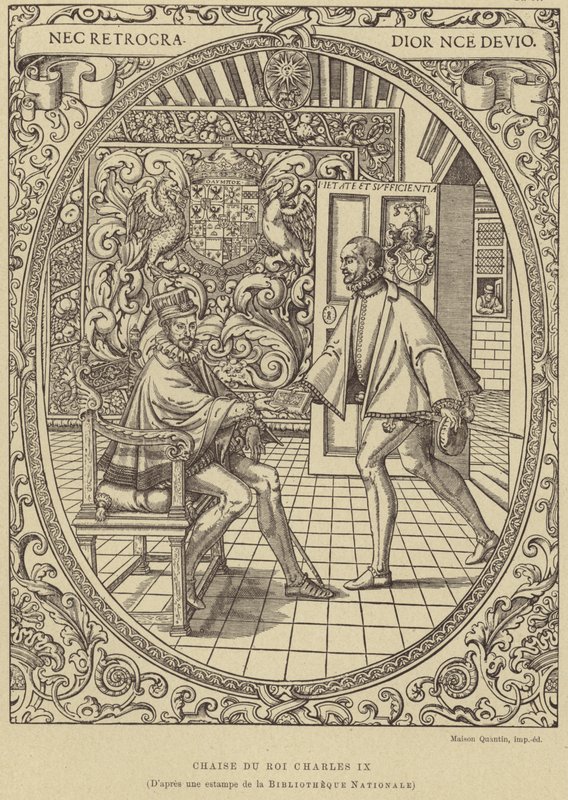 Předseda francouzského krále Karla IX., 16. století od French School