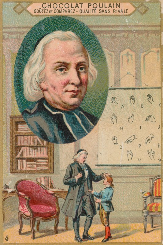 Charles-Michel de lEpee od French School