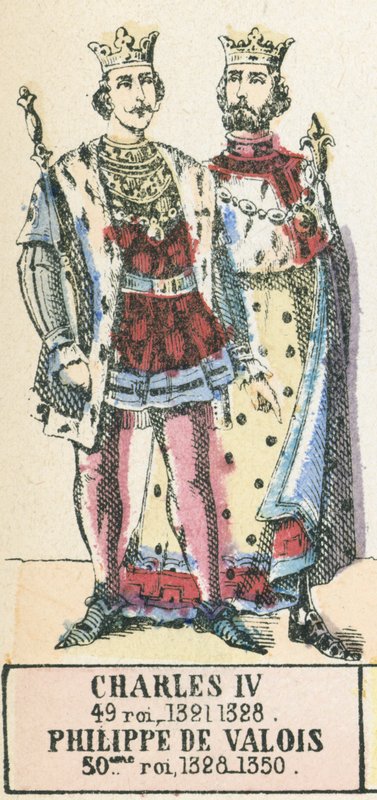 Karel IV., 49 roi od French School