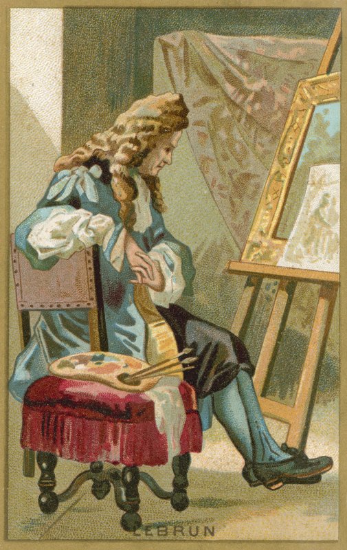 Charles Le Brun , francouzský umělec od French School