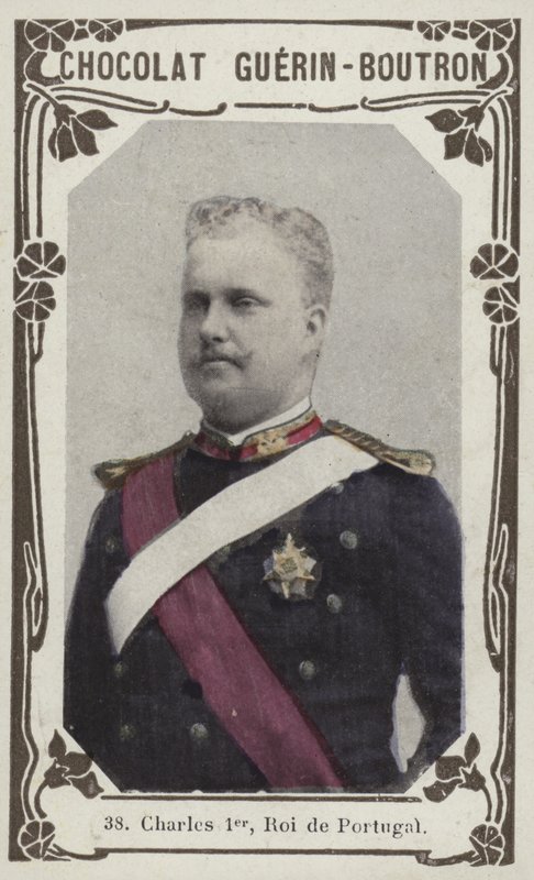 Karel I., portugalský král (barevné foto) od French School