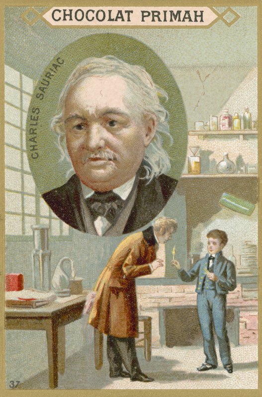 Charles Sauria, francouzský chemik od French School