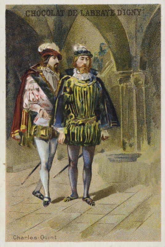 Karel V., císař Svaté říše římské od French School
